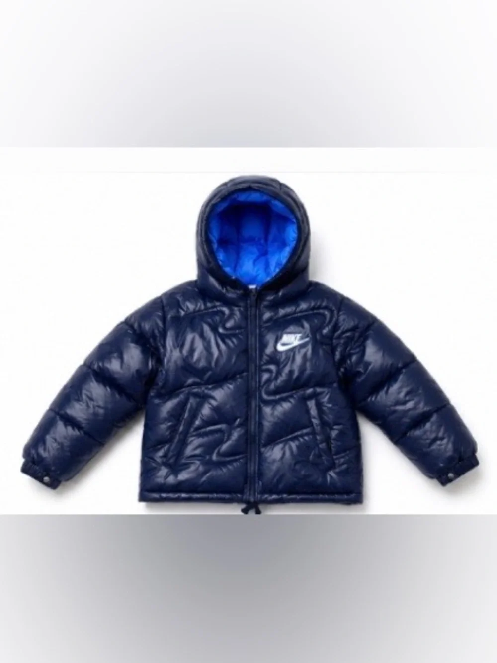 Nike Kids Navy Puffer Jacket worn only once